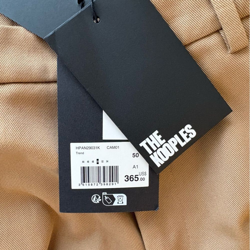 Tan Chino Pants NWT Straight Leg Men's Khakis - The Kooples